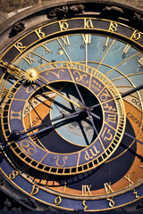 Fototapeta na wymiar Astronomical clock in Prague, Czech republic
