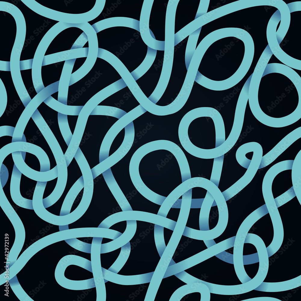 Poster vector seamless pattern - with infinity line