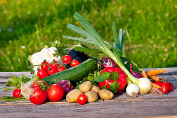 Fresh vegetables