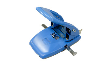 Paper puncher isolated on white background