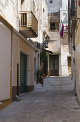 Alleyway. Oria. Puglia. Italy.