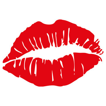 recommend clip art: lipstick kiss