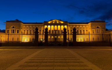 Fototapeta na wymiar Russian Museum in White Nights, St. Petersburg, Russia