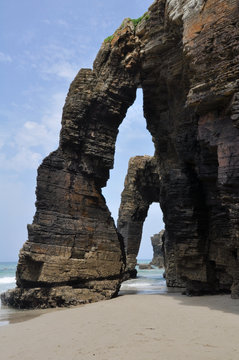 The Beach of the Cathedrals, Galicia (Spain)