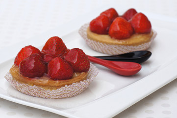 tartelettes aux fraises 1