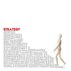 Wooden model climbs the ladder of success business and career co