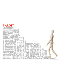 Wooden model climbs the ladder of success business and career co