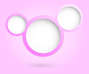 Bubbles design.