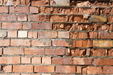 Background of brick wall texture