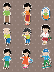 family stickers