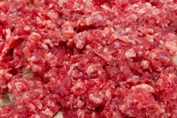 meat and onions in the background