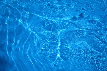 Water in the pool background texture