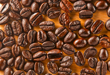 brown coffee beans texture