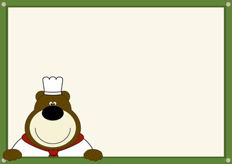 Naklejka premium BEAR'S INFORMATION
