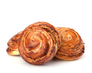 Homemade cream roll