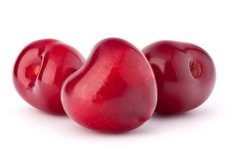 Heart shaped cherry berries