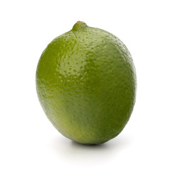 lime isolated on white background