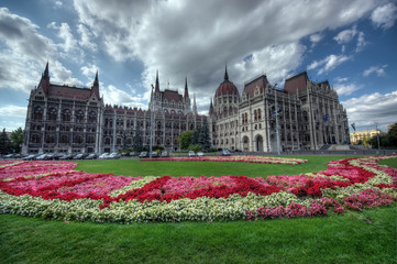 Parliament garden, Budapest
