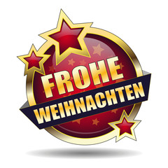 merry christmas-button