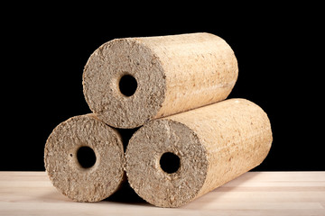 Holzbriketts