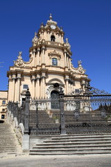Fototapeta na wymiar Katedra San Giorgio, Ragusa Ibla