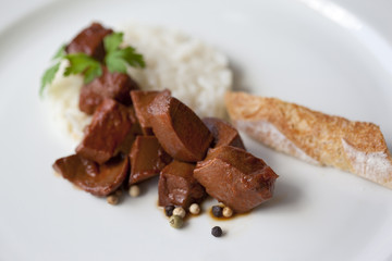 Cuisine, gastronomie, aliment, plat, poisson, seiche