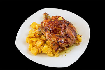 Roast chicken