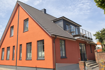 Fototapeta na wymiar Budowa domu w Niemczech