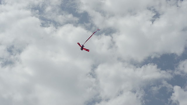 Kite flying in the sky, Tuscany