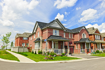 Suburban homes