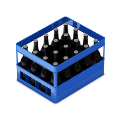 Beer Crate isolated on white background