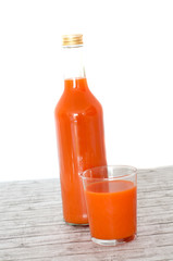 Möhrensaft mit Orange