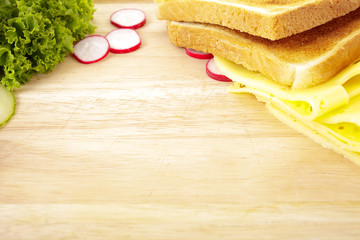 Abendessen, background