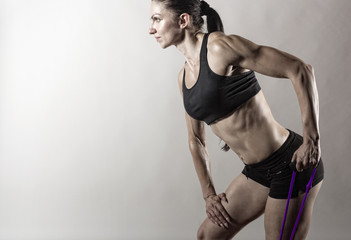 Exercises with a resistance of