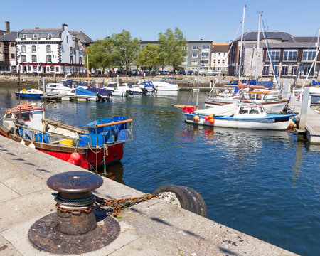 Harbour At The Barbican Plymouth