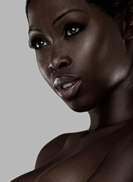 Portrait Of An African Beauty