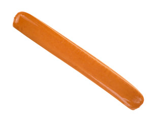 Single pork and chicken hot dog