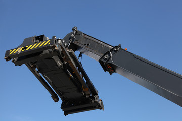Spreader eines Reach-Stackers für Container