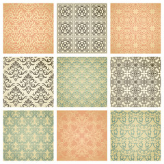 Set of seamless patterns