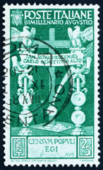 Postage stamp Italy 1937 Cross Roman Standards
