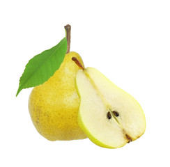 stethoscope and pink clipboard isolated on white