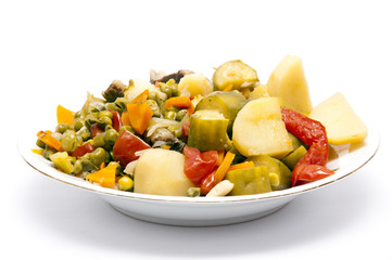 Cooked Stew Vegetables