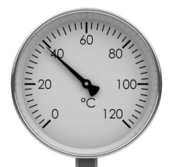 Die Temperaturanzeige