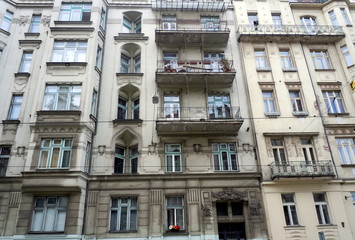 Fototapeta na wymiar Urban view of old Prague, Czech Republic