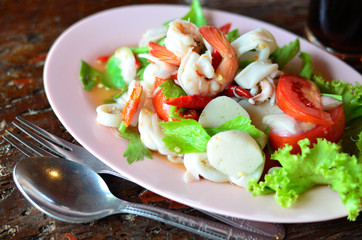 Seafood salad