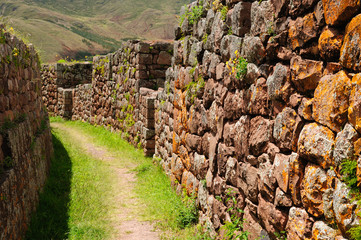 Peru, Sacred Valley, Pisaq Inca ruins
