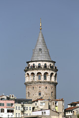 Fototapeta premium Galata tower, Istanbul, Turkey