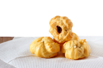Pies with condenced milk