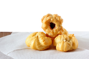 Pies with condenced milk