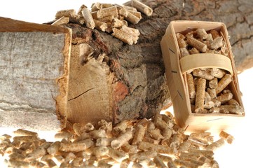 Eneuerbare Energie Holzpellets